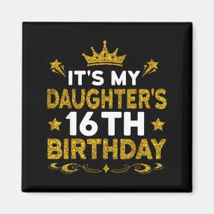 Es ist der 16. Geburtstag meines Cousins Alles Gut Magnet