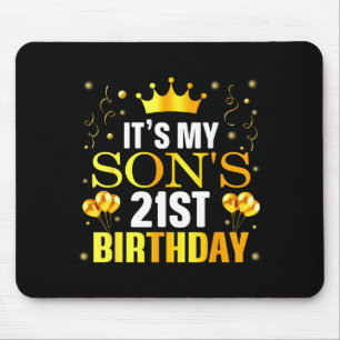 Es ist der 21. Geburtstag meines Sohnes Herzlichen Mousepad