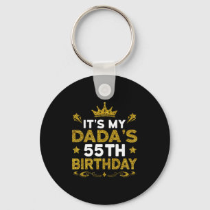 Es ist der 55. Geburtstag meines Dadas Herzlichen  Schlüsselanhänger