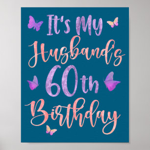 Es ist der 60. Geburtstag des Ehemanns Schmetterli Poster