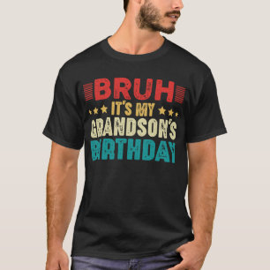 Es ist der Geburtstag meines Enkels Vintage Lustig T-Shirt