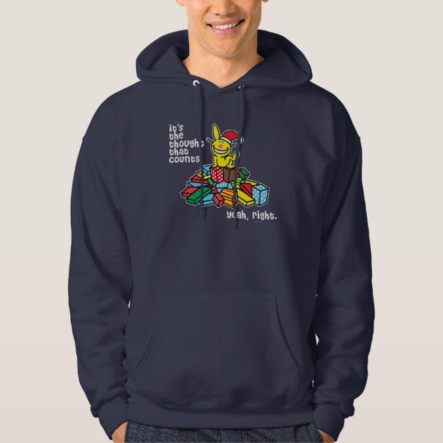 Es ist der Gedanke, der zählt Hoodie (Vorderseite)