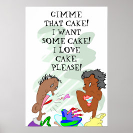 Es ist der Kuchentag! Poster