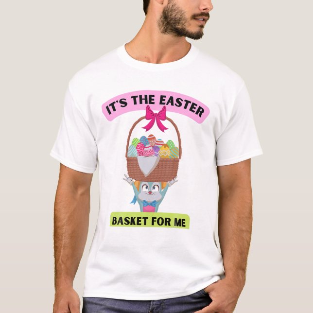 Es ist der Osterkorb für mich, sonnige Kinder Klei T-Shirt (Vorderseite)