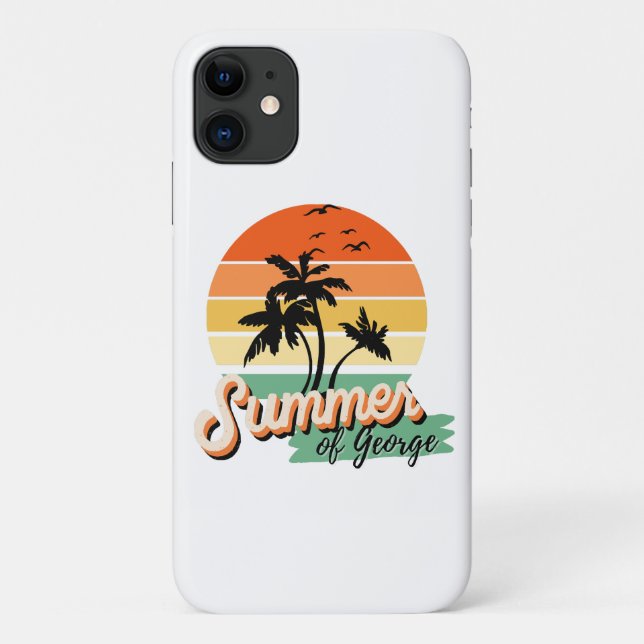 Es ist der Sommer von George Case-Mate iPhone Hülle (Rückseite)