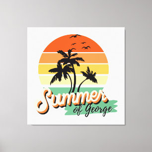 Es Ist Der Sommer Von George Leinwanddruck