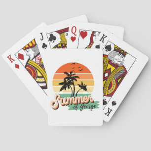Es ist der Sommer von George Spielkarten