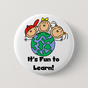 Es ist der Spaß, zum zu lernen Button