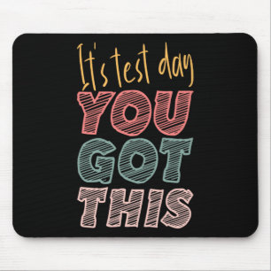 Es ist der Testtag, an dem du diesen Schüler Got h Mousepad