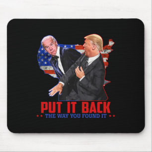 Es ist die Art, wie Sie es finden lustig Trump Sla Mousepad