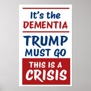 ES IST DIE DEMENZ RWB Protest Poster