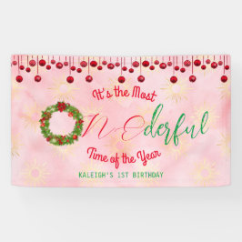 Es ist die derbarste Zeit des Jahres Banner