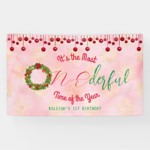 Es ist die derbarste Zeit des Jahres Banner