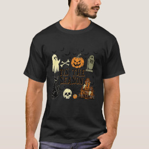Es ist die Geister-Halloween-Kürbis-Spooky-Stimmun T-Shirt
