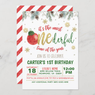 Es ist die grauenvollste Zeit des Geburtstages Einladung