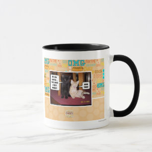 Es ist die Katzenminze Tasse