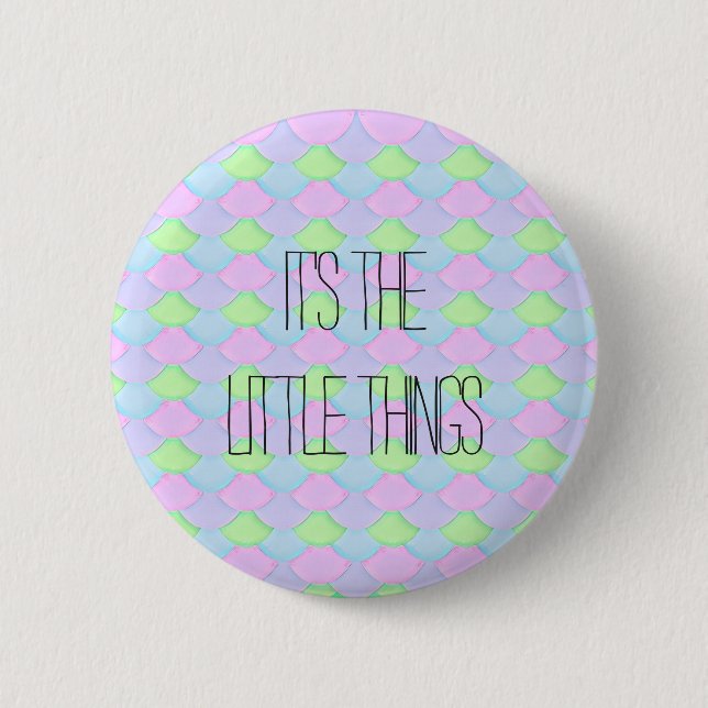 Es ist die Kleinigkeiten Button (Vorderseite)