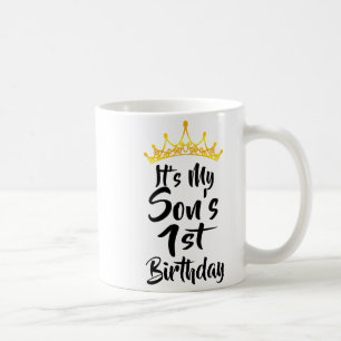 Es ist die Kronen-Geburtstagsfeier meines 1. Gebur Kaffeetasse