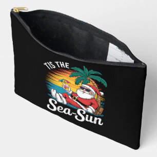 Es ist die Meersonne Santa Strand Weihnachten im J Zubehörtasche