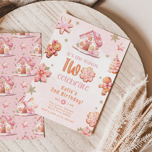 Es ist die Saison 2010 feiert Cookie 2. Geburtstag Einladung