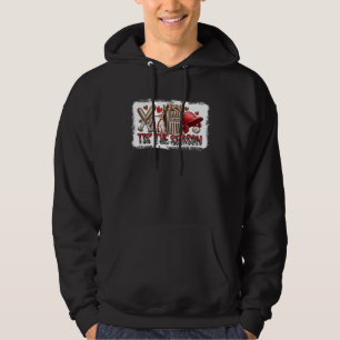Es Ist Die Saison Baseball Spiel Tag Sports Fan Ba Hoodie