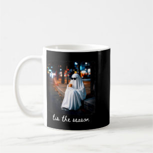 Es ist die Saison Gruseliger Geist Halloween Herbs Kaffeetasse