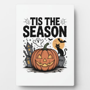Es ist die Saison Halloween Fotoplatte