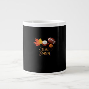 Es ist die Saison Halloween Retro-Design Jumbo-Tasse