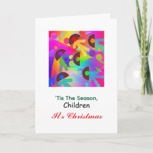 Es ist die Saison, Kinder, es ist Weihnachten Rege Karte