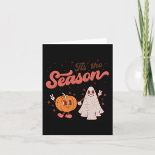 Es ist die Saison Kürbis Gewürz Herbst Autumn Boo  Karte