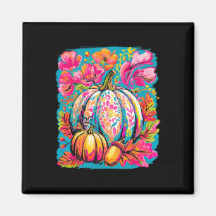 Es ist die Saison Kürbis Herbst Ihr Leute Blätter Magnet