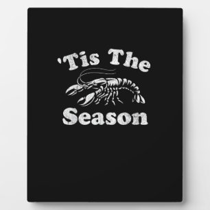 Es ist die Saison Lustiger Crawfish-Kochwettbewerb Fotoplatte