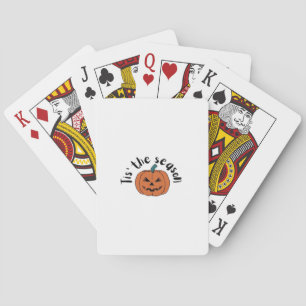 Es ist die Saison Lustiges Faultier Design Spielkarten