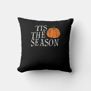 Es ist die Saison Süße Halloween-Kürbis Kissen
