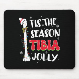 Es ist die Saison Tibia Jolly Bone Orthopädische W Mousepad