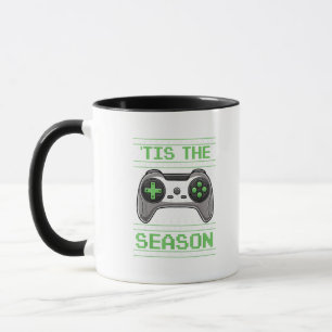 Es ist die Saison Videospiele Weihnachten Xmas Gam Tasse