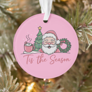 Es ist die Saison Weihnachten Süße Winter Latte Sa Ornament