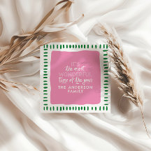 Es ist die schönste Zeit der Moderne Rosa & Grün