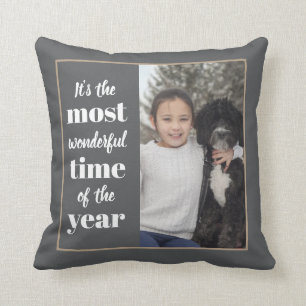 Es ist die schönste Zeit des Jahres! Foto Kissen