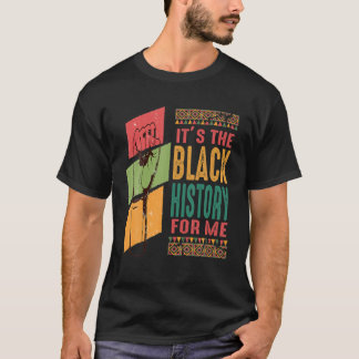 Es ist die schwarze Geschichte für mich, die schwa T-Shirt