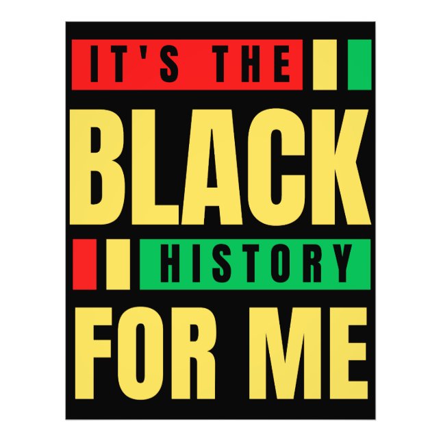 Es ist die schwarze Geschichte für mich Melanin Si Fotodruck (Vorne)