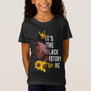Es ist die schwarze Geschichte für mich Schwarzges T-Shirt