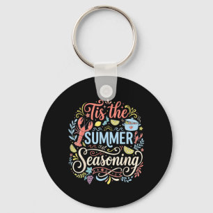 Es ist die Sommergewürz-Hummer-Meeresfrüchte-Brühe Schlüsselanhänger