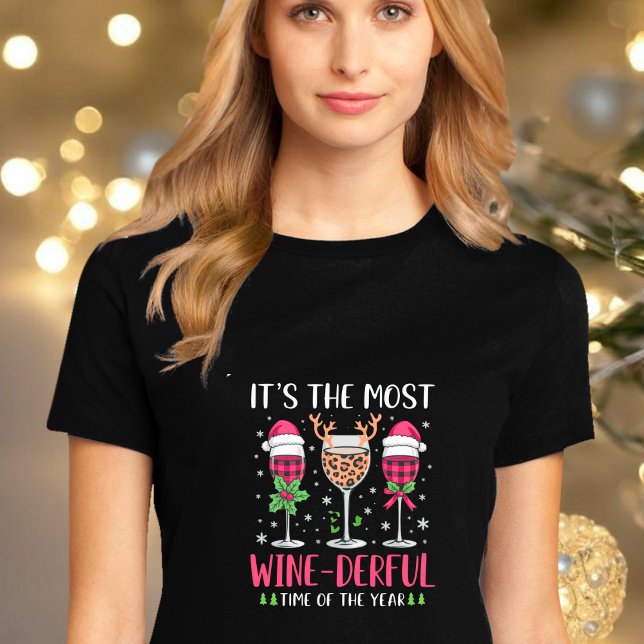 Es ist die wein-derbarste Zeit des Jahres T-Shirt Tri-Blend Shirt (Von Creator hochgeladen)