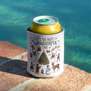 Es ist die wunderbarste Weihnachtszeit Vintage Dosenkühler