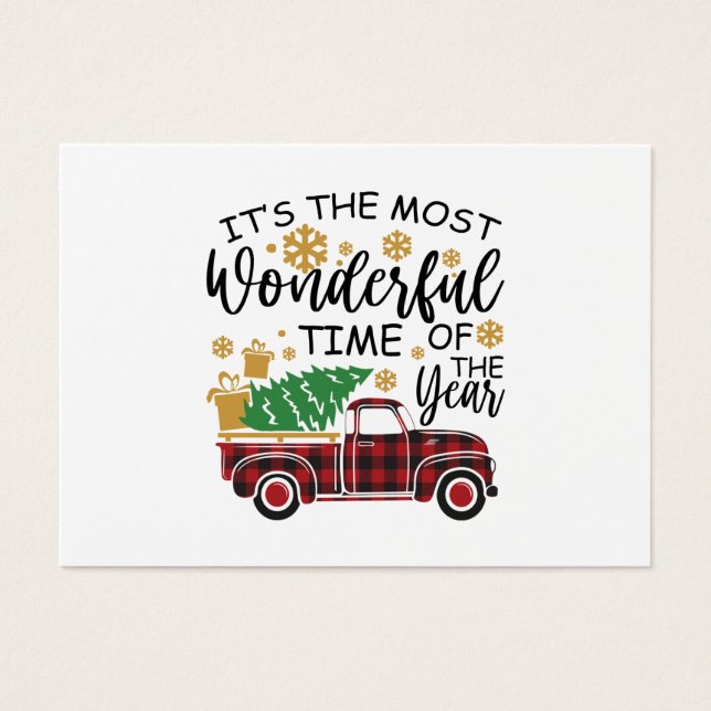 Es ist die wunderbarste Zeit des Jahres (Vorderseite)