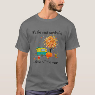 Es ist die wunderbarste Zeit des Jahres - Camping T-Shirt