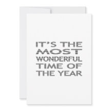 Es ist die wunderbarste Zeit des Jahres -