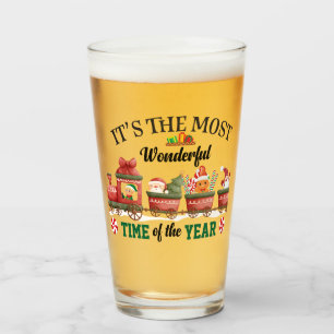 Es ist die wunderbarste Zeit des Jahres Glas