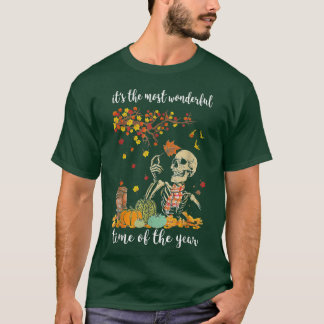 Es ist die wunderbarste Zeit des Jahres Herbst Sk T-Shirt